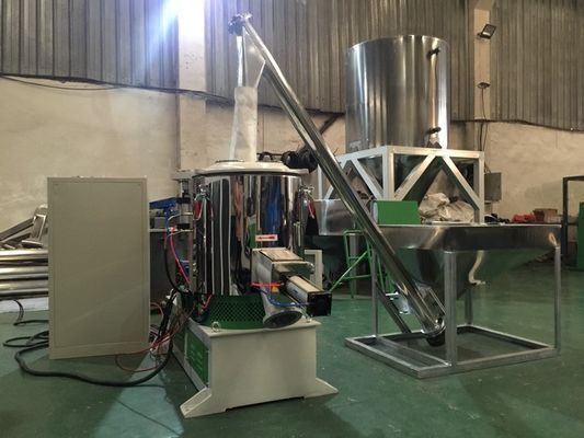 High Efficiency Plastic Mixture Machine PVC / PE / PP Heating Cooling Mixer