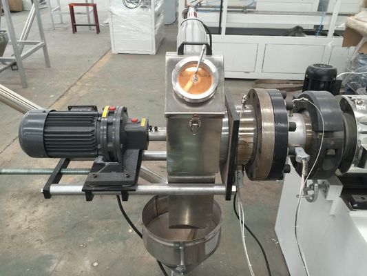 PVC Compounding Plastic Pellet Maker , Waste Plastic Recycling Pelletizing Machine