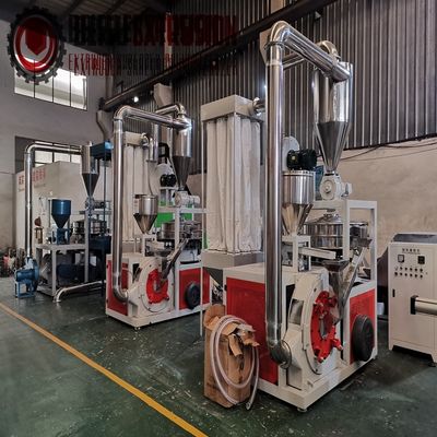 LDPE LLDPE Rotomoulding Plastic Pulverizer With SKD-11 Disc Blades